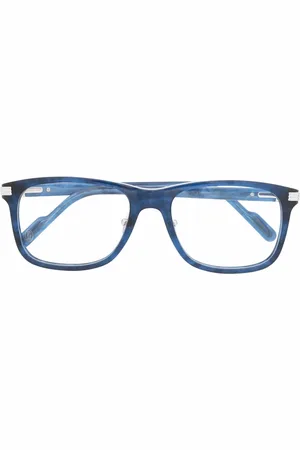 Cartier Lentes con armazón rectangular