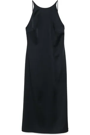 HUGO BOSS Vestido midi de satén