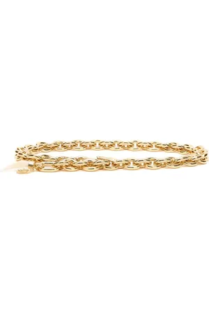 Roberto Cavalli Pulsera de cadena dorada