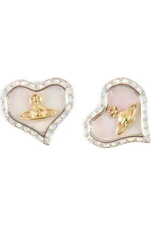 Vivienne Westwood Aretes en forma de corazón