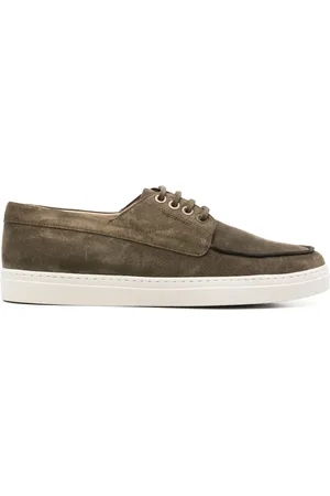 Stuart Weitzman Zapatos derby de gamuza