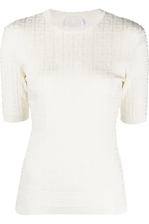 Givenchy Top tejido con motivo 4G