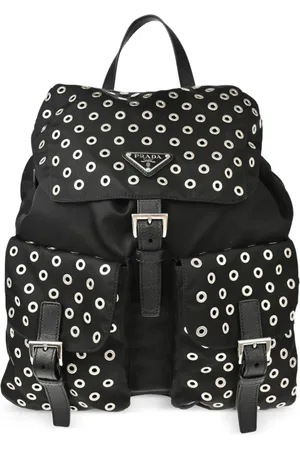 Prada Mochila con logo triangular 2010