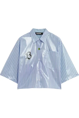BARROW Camisa con rayas estampadas