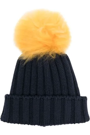 Woolrich Gorro de canalé con pompón