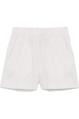 Manuel Ritz Shorts con motivo de rayas