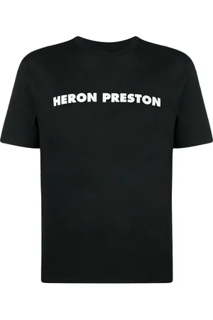 Heron Preston Playera con logo estampado