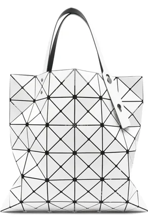 Issey Miyake Tote con motivo geométrico