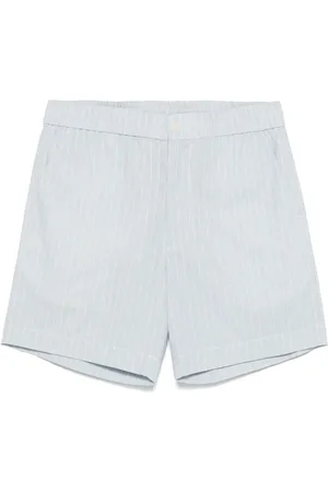 Simkhai Shorts con estampado de rayas diplomáticas