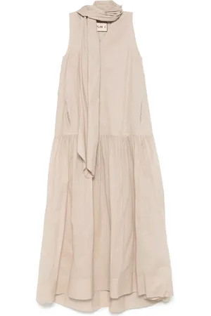 Plan C Vestido largo de organza
