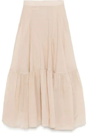 Plan C Vestido largo de organza