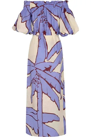 JOHANNA ORTIZ Vestido midi Harbor Hues