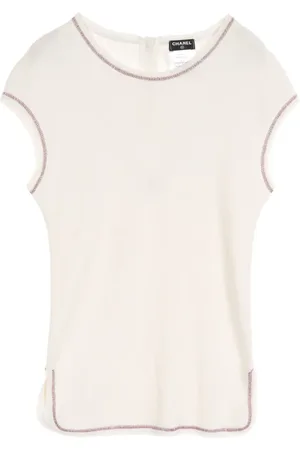 CHANEL Top tejido 1986-1988