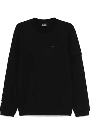 EA7 Sudadera con logo estampado