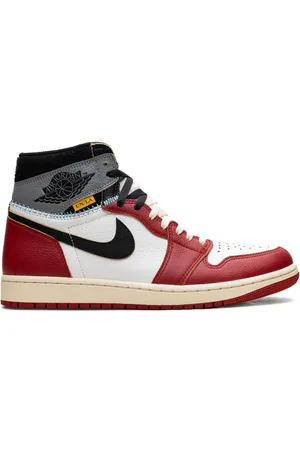 Jordan Tenis Air 1 Retro High OG Chicago - Varsity Red/Black/Sail/Shadow Grey/Muslin de x Union LA