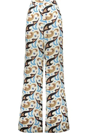 Etro Abstract print palazzo pants