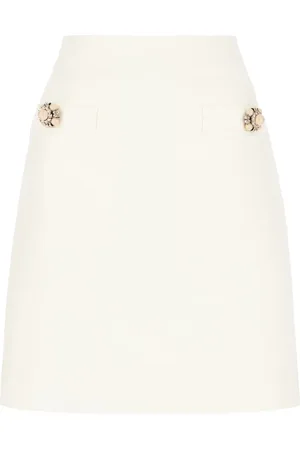 VALENTINO GARAVANI Falda corta Crepe Couture
