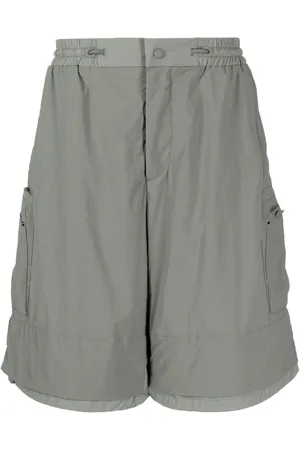 SONGZIO Shorts con cordones y logo bordado