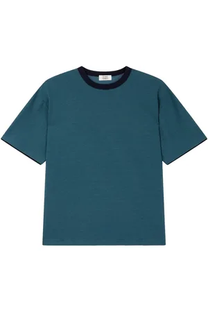 Studio Tomboy Playera con cuello redondo y motivo de rayas