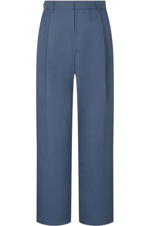 Studio Tomboy Pantalones con detalles de pliegues pintuck