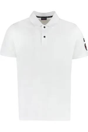 Paul & Shark Playera tipo polo con detalle de parche