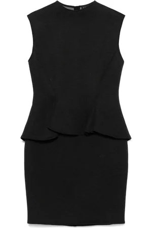 Lanvin Vestido corto con peplum