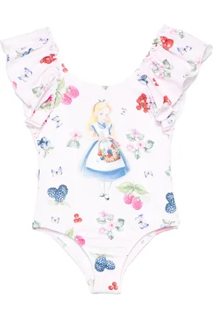 MONNALISA Traje de baño con estampado Alice de x Disney