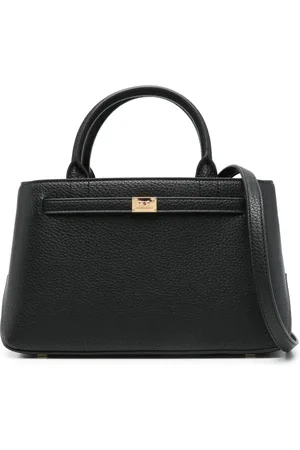 Elisabetta Franchi Tote con placa del logo