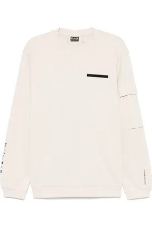 EA7 Sudadera con logo estampado