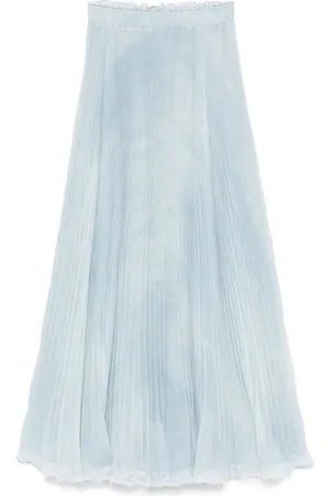 ERMANNO SCERVINO Falda midi con detalles de encaje