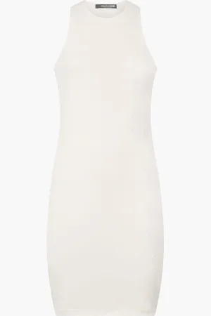Roberto Cavalli Ripped-effect mini dress