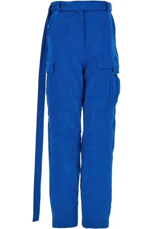 Salvatore Ferragamo Pantalones cargo con diseño recto