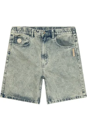 A Bathing Ape Bermudas con parche del logo