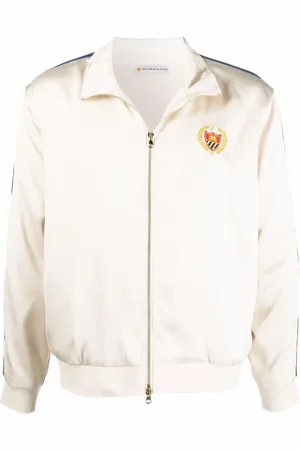 BEL-AIR ATHLETICS Chamarra deportiva con franjas del logo