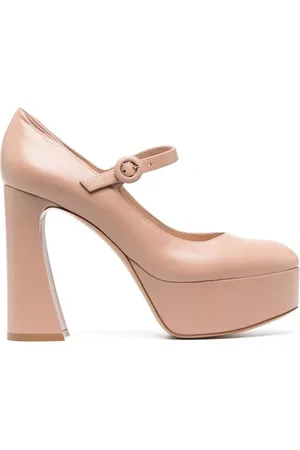 Gianvito Rossi Zapatillas Mary Jane con plataforma de 130mm