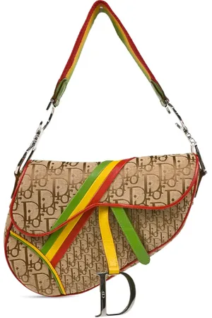 Dior Bolsa de hombro Rasta Oblique Saddle 2004
