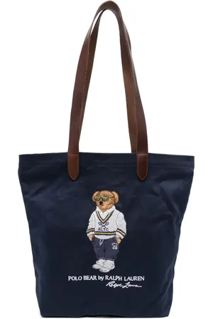 Ralph Lauren Tote con motivo Polo Bear
