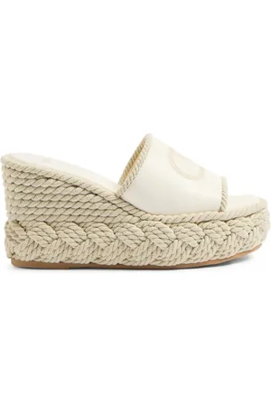 VALENTINO GARAVANI Sandalias VLogo Torchon con cuña de 100mm