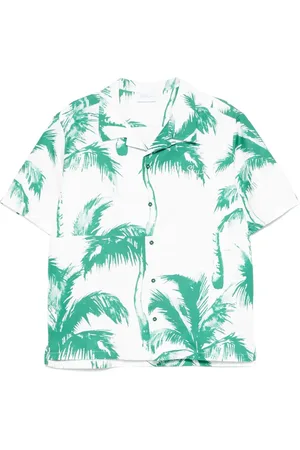 BLUE SKY INN Camisa Green Palm