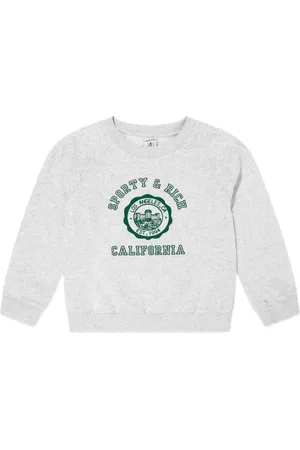 Sporty & Rich Sudadera con logo estampado