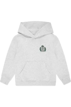 Sporty & Rich Hoodie con logo estampado
