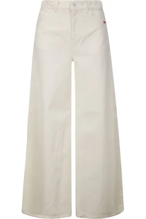 AMISH Jeans anchos con tiro alto