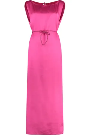 YVES SALOMON Vestido largo de satén