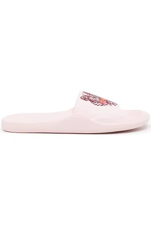 Kenzo Flip flops con estampado cabeza de tigre