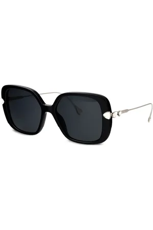 Swarovski Lentes de sol con detalles de cristal