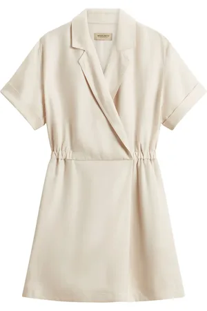 Woolrich Vestido corto con cuello en V
