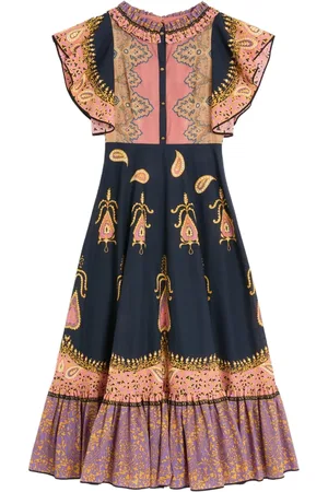 VALENTINO GARAVANI Vestido midi Mussola