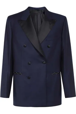 BRIONI Satin-lapels blazer