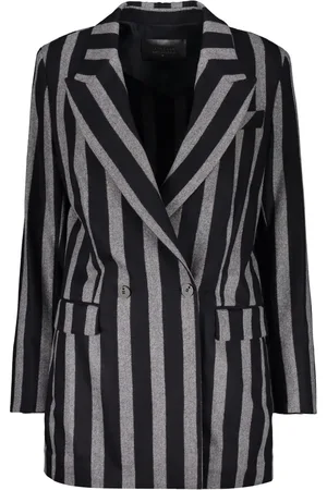 LORENA ANTONIAZZI Blazer con motivo de rayas