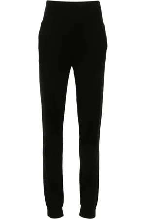 Saint Laurent High-waisted cashmere leggings